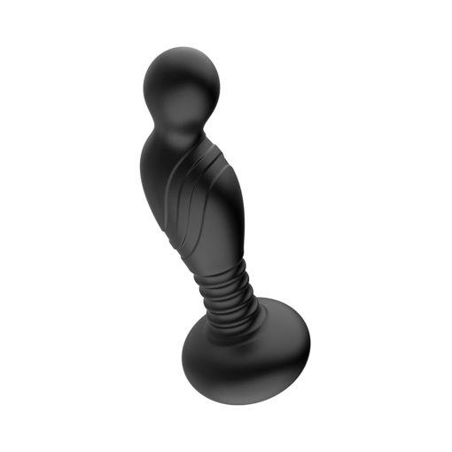 Ass-Sation Remote Vibrating P-Spot Plug Black - Image 3