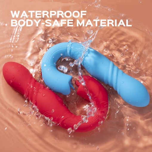 Honey Play Box Joi Thrust App Controlled Thrusting G-Spot Vibrator & Tongue Clit Licker Red - Image 7