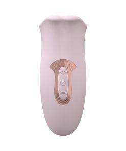 Loveline Kiss 10 Speed Suction And Vibrating Mouth Silicone Rechargeable Waterproof Pink