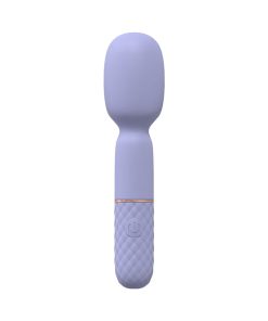 Loveline Bella 10 Speed Vibrating Mini-Wand Silicone Rechargeable Waterproof Lavender