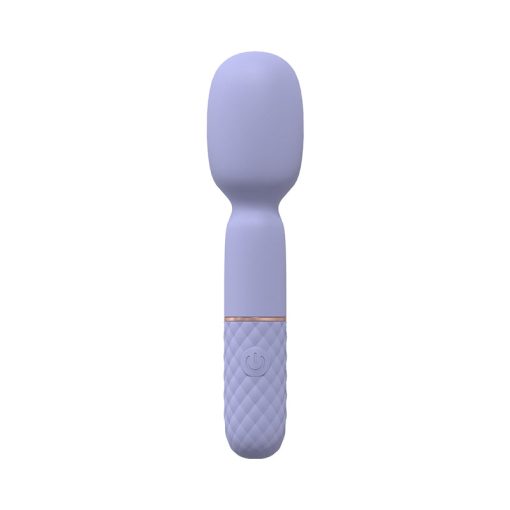 Loveline Bella 10 Speed Vibrating Mini-Wand Silicone Rechargeable Waterproof Lavender - Image 2