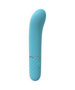 Loveline Dolce 10 Speed Mini-G-Spot Vibe Silicone Rechargeable Waterproof Blue