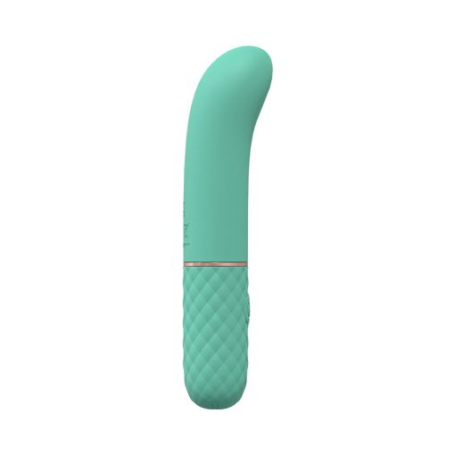 Loveline Dolce 10 Speed Mini-G-Spot Vibe Silicone Rechargeable Waterproof Green - Image 2