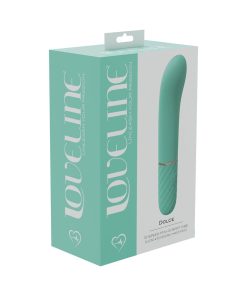 Loveline Dolce 10 Speed Mini-G-Spot Vibe Silicone Rechargeable Waterproof Green