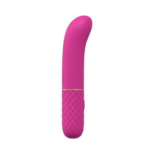 Loveline Dolce 10 Speed Mini-G-Spot Vibe Silicone Rechargeable Waterproof Pink - Image 2