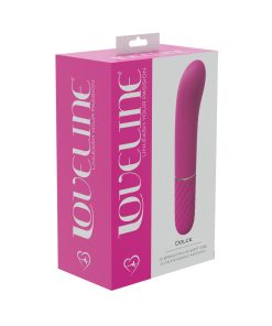 Loveline Dolce 10 Speed Mini-G-Spot Vibe Silicone Rechargeable Waterproof Pink