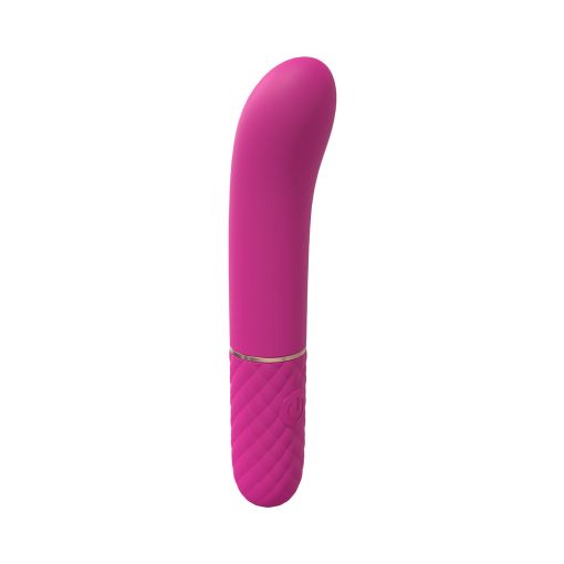 Loveline Dolce 10 Speed Mini-G-Spot Vibe Silicone Rechargeable Waterproof Pink - Image 3