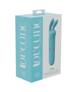 Loveline Dona 10 Speed Vibrating Mini-Rabbit Silicone Rechargeable Waterproof Blue