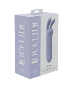 Loveline Dona 10 Speed Vibrating Mini-Rabbit Silicone Rechargeable Waterproof Lavender