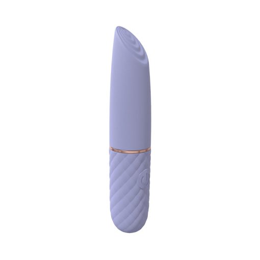 Loveline Beso 10 Speed Vibrating Mini-Lipstick Silicone Rechargeable Waterproof Lavender - Image 2