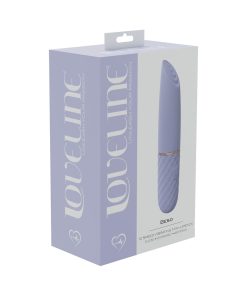Loveline Beso 10 Speed Vibrating Mini-Lipstick Silicone Rechargeable Waterproof Lavender