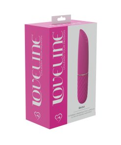 Loveline Beso 10 Speed Vibrating Mini-Lipstick Silicone Rechargeable Waterproof Pink