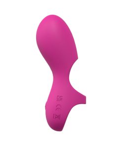 Loveline Joy 10 Speed Finger Vibe Silicone Rechargeable Waterproof Pink