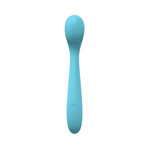 Loveline Juicy 10 Speed Flexible Vibe Sealed Silicone Rechargeable Submersible Blue - Image 4