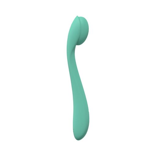 Loveline Juicy 10 Speed Flexible Vibe Sealed Silicone Rechargeable Submersible Green - Image 2