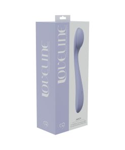 Loveline Juicy 10 Speed Flexible Vibe Sealed Silicone Rechargeable Submersible Lavender