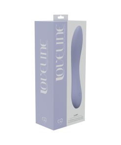 Loveline Lust 10 Speed Flexible Vibe Sealed Silicone Rechargeable Submersible Lavender