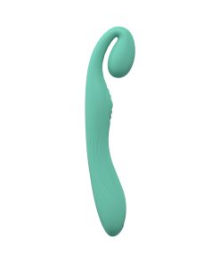 Loveline Obsession 10 Speed Dual Motor Vibe Sealed Silicone Rechargeable Submersible Green