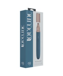 Loveline The Traveler 10 Speed Travel Vibe Silicone Rechargeable Waterproof Blue/Grey