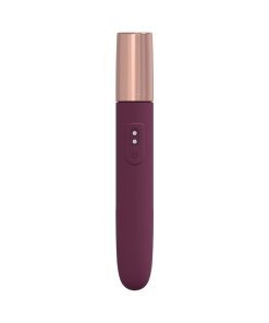 Loveline The Traveler - Compact Rechargeable Travel Vibrator Burgundy