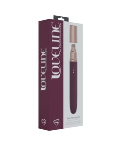 Loveline The Traveler - Compact Rechargeable Travel Vibrator Burgundy