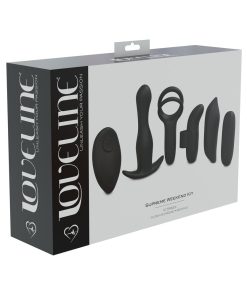 Loveline Supreme Weekend Kit Silicone Rechargeable Waterproof Black