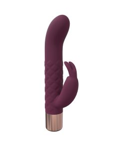 Loveline Devotion 10 Speed Mini-Rabbit Silicone Rechargeable Waterproof Burgundy