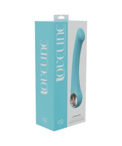 Loveline Luscious 10 Speed G-Spot Vibe Silicone Rechargeable Waterproof Blue