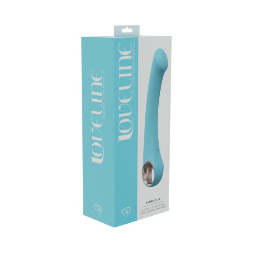 Loveline Luscious 10 Speed G-Spot Vibe Silicone Rechargeable Waterproof Blue