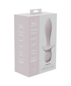 Loveline Jubilee 10 Speed Vibe Silicone Rechargeable Waterproof Pink