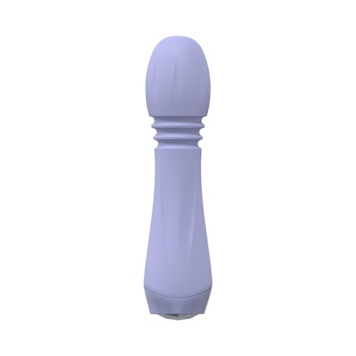 Loveline Rapture 10 Speed Vibe Silicone Rechargeable Waterproof Lavender - Image 2