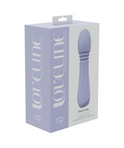 Loveline Rapture 10 Speed Vibe Silicone Rechargeable Waterproof Lavender