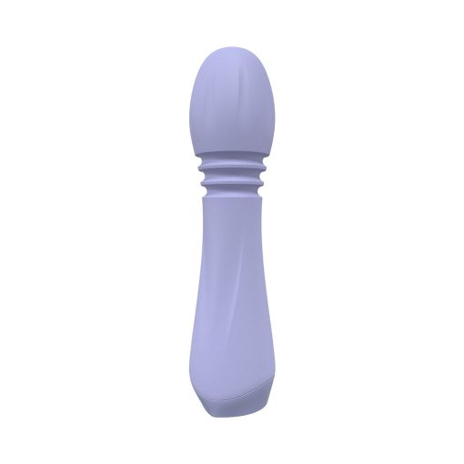 Loveline Rapture 10 Speed Vibe Silicone Rechargeable Waterproof Lavender - Image 3