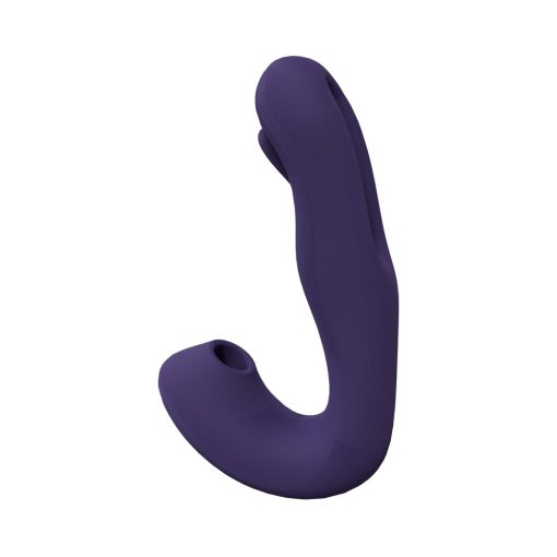 VIVE Yuna – Suction & Flapping Dual Motor Airwave Vibrator (Purple) - Image 3