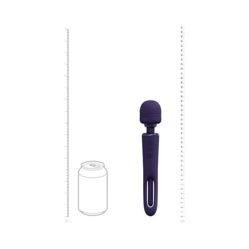 VIVE Kiku Flapping Tongue Wand – Double Ended Rechargeable Vibrator - Image 4