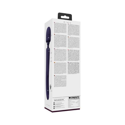VIVE Kiku Flapping Tongue Wand – Double Ended Rechargeable Vibrator - Image 5