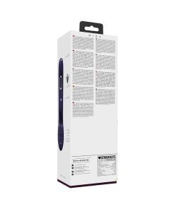 Vive Mika Rechargeable Triple Motor Vibrating Rabbit With G-Spot Flapping Stimulator Purple