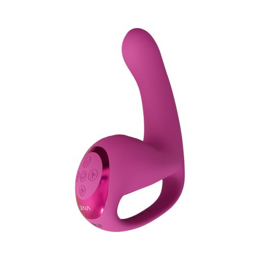 Vive Riko Rechargeable Triple Motor Thumper With Finger Motion And Pulse Wave Stimulator Pink - Image 2