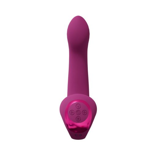 Vive Riko Rechargeable Triple Motor Thumper With Finger Motion And Pulse Wave Stimulator Pink - Image 5