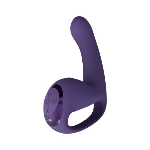 Vive Riko Rechargeable Triple Motor Thumper With Finger Motion And Pulse Wave Stimulator Purple - Image 2