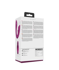 Vive Yuki Rechargeable Dual Motor G-Spot Vibrator With Massaging Beads Pink