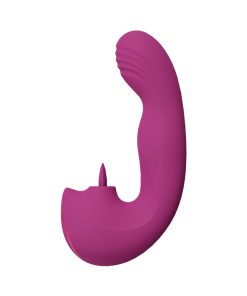 Vive Yumi – G-Spot Finger Motion & Flickering Tongue Vibrator (Pink)