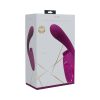 Vive Gen Rechargeable Triple Motor G-Spot Vibrator With Pulse Wave And Vibrating Bristles Pink