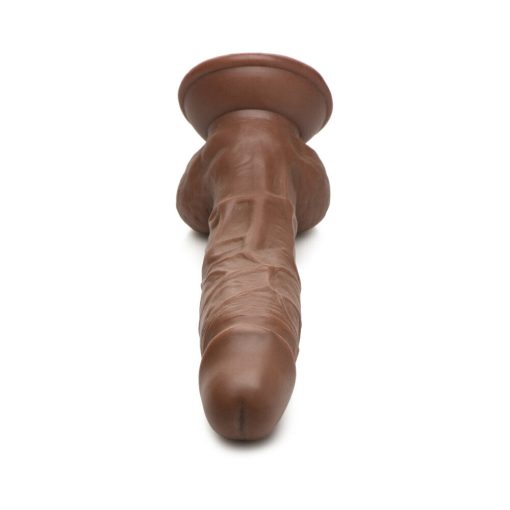 Jock Weightlifting Wesley 7 In. Dildo With Balls Dark - Image 6