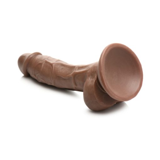Jock Weightlifting Wesley 7 In. Dildo With Balls Dark - Image 7