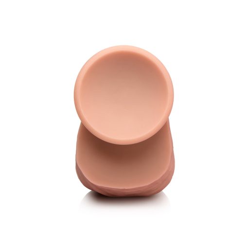 Jock Uncut 9.8 In. Dual Density Silicone Dildo With Balls Light - Image 10