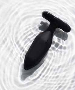 Je Joue Onyx Vibrating Butt Plug Black