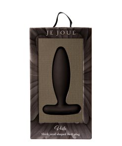 Je Joue Vesta Vibrating Butt Plug Black