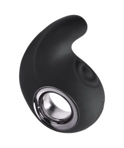 Playboy Ring My Bell Rechargeable Silicone Tapping Vibrator Black