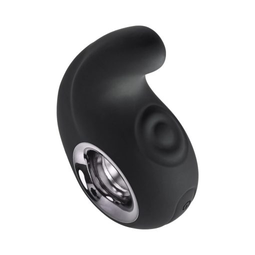 Playboy Ring My Bell Rechargeable Silicone Tapping Vibrator Black - Image 4